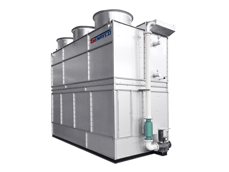 Condensador Evaporativo de Flujo Cruzado