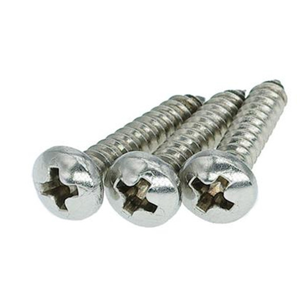Slotted self tapping screws