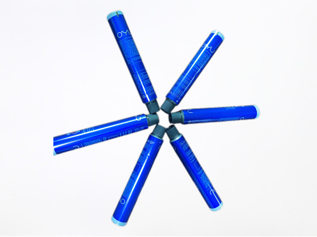 Shampoo aluminum tube