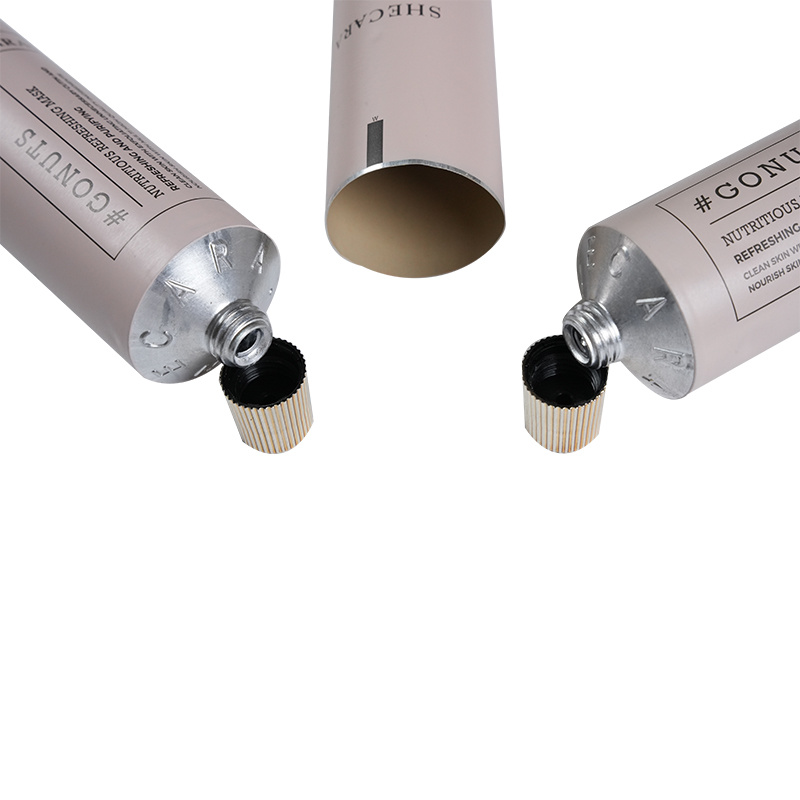 Empty pure aluminum extruded tube metal packing supplier