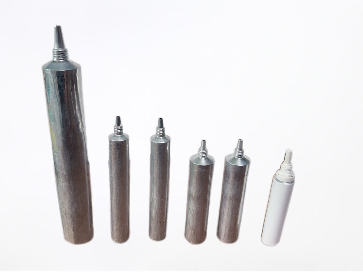 Aluminum tube for sharp mouth eye cream