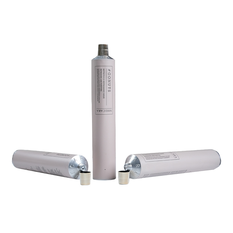 Customized 60ml five-pointed star cosmetic pure aluminum tube