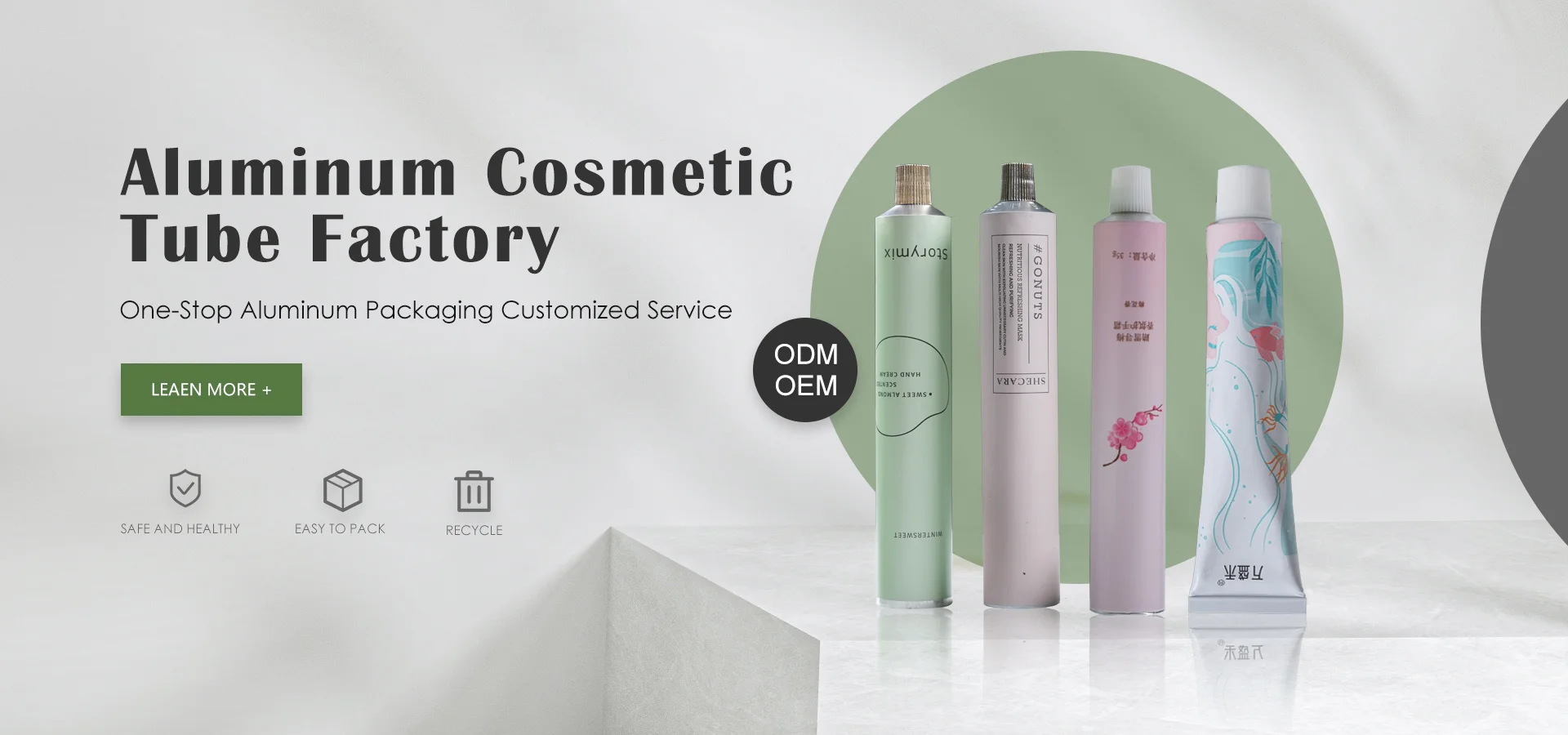 Aluminum Cosmetic Tube Factory