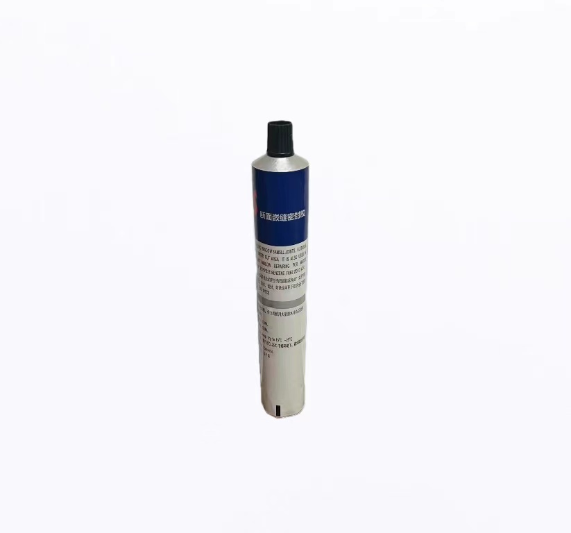 Aluminum pipe with sealant