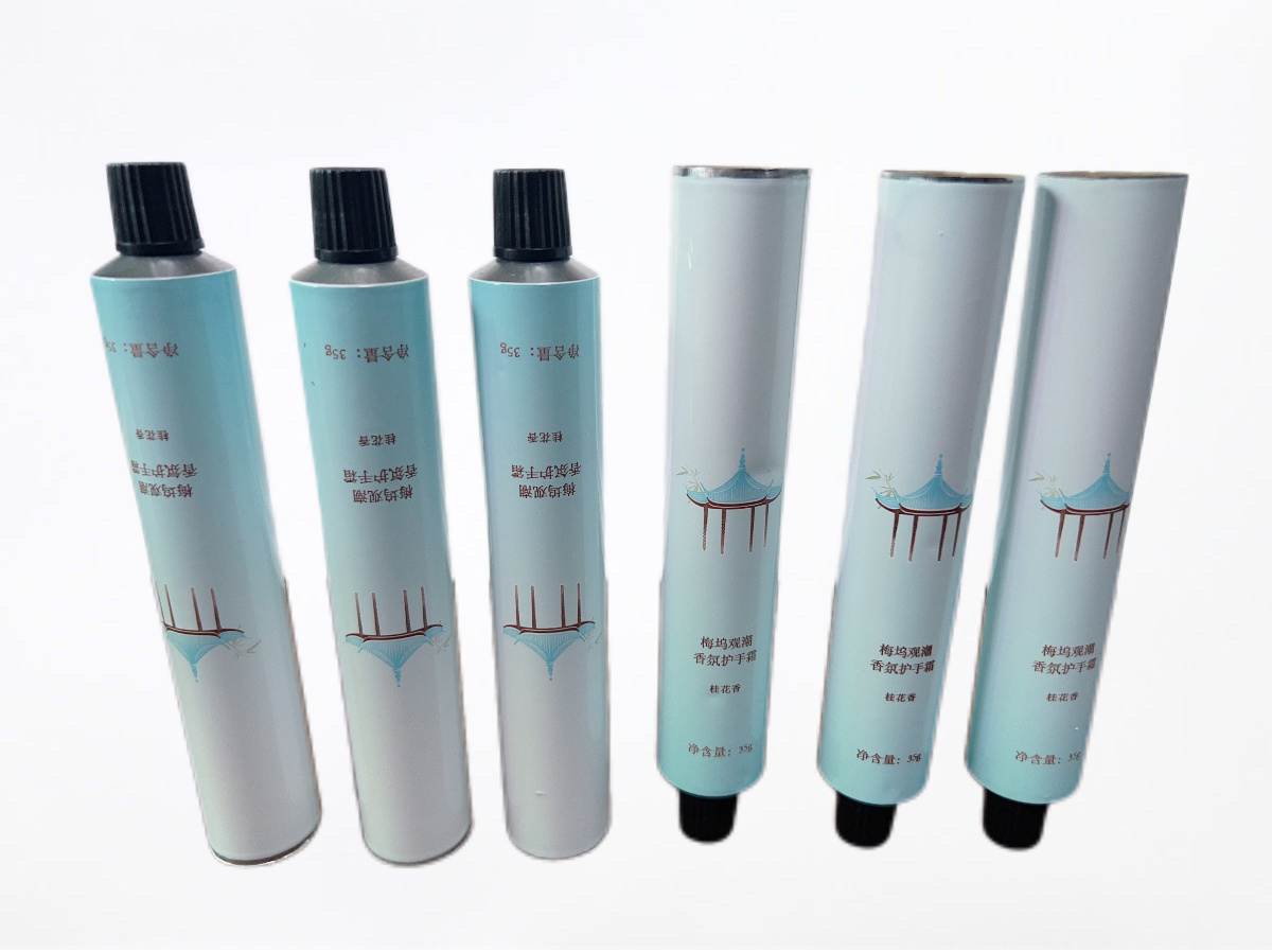 Hand cream aluminum tube
