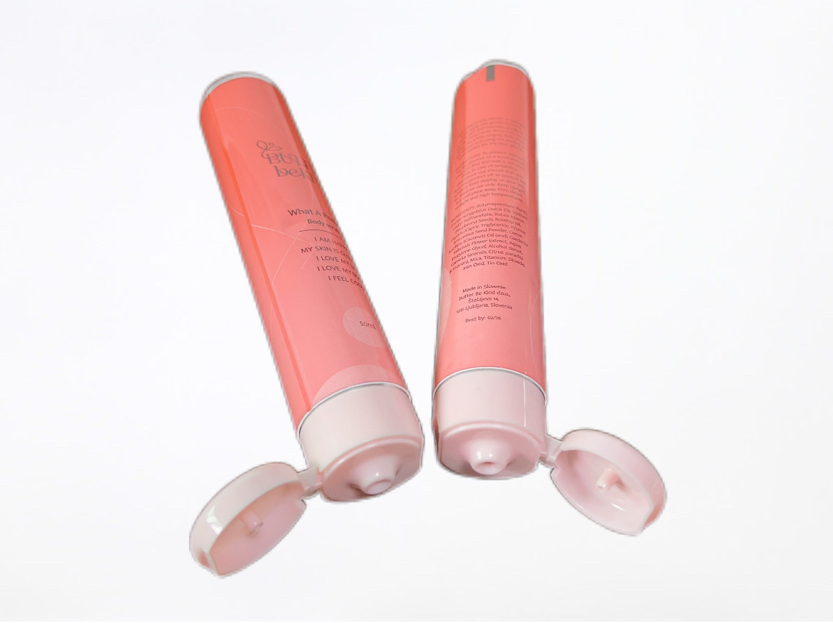 Butterfly Cover Hand Cream Aluminum Tube