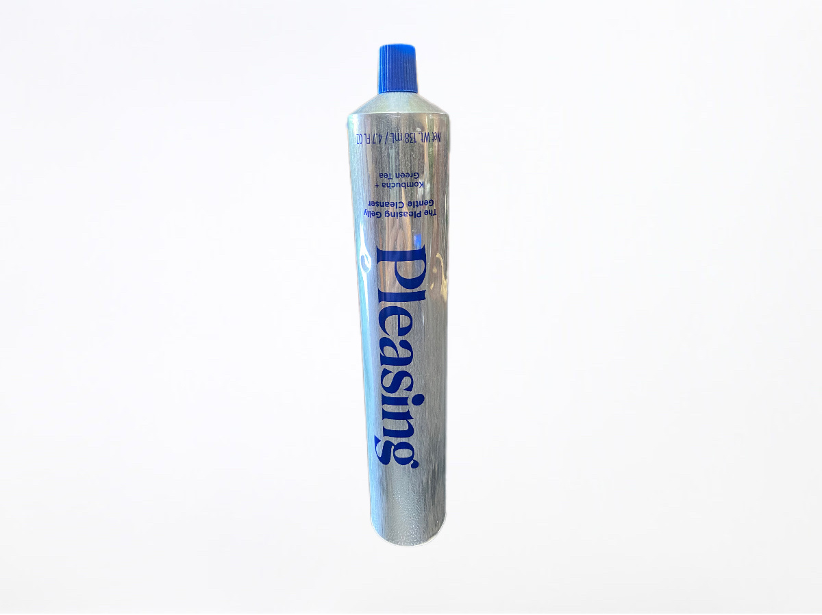 38 diameter through bottom cleanser aluminum tube