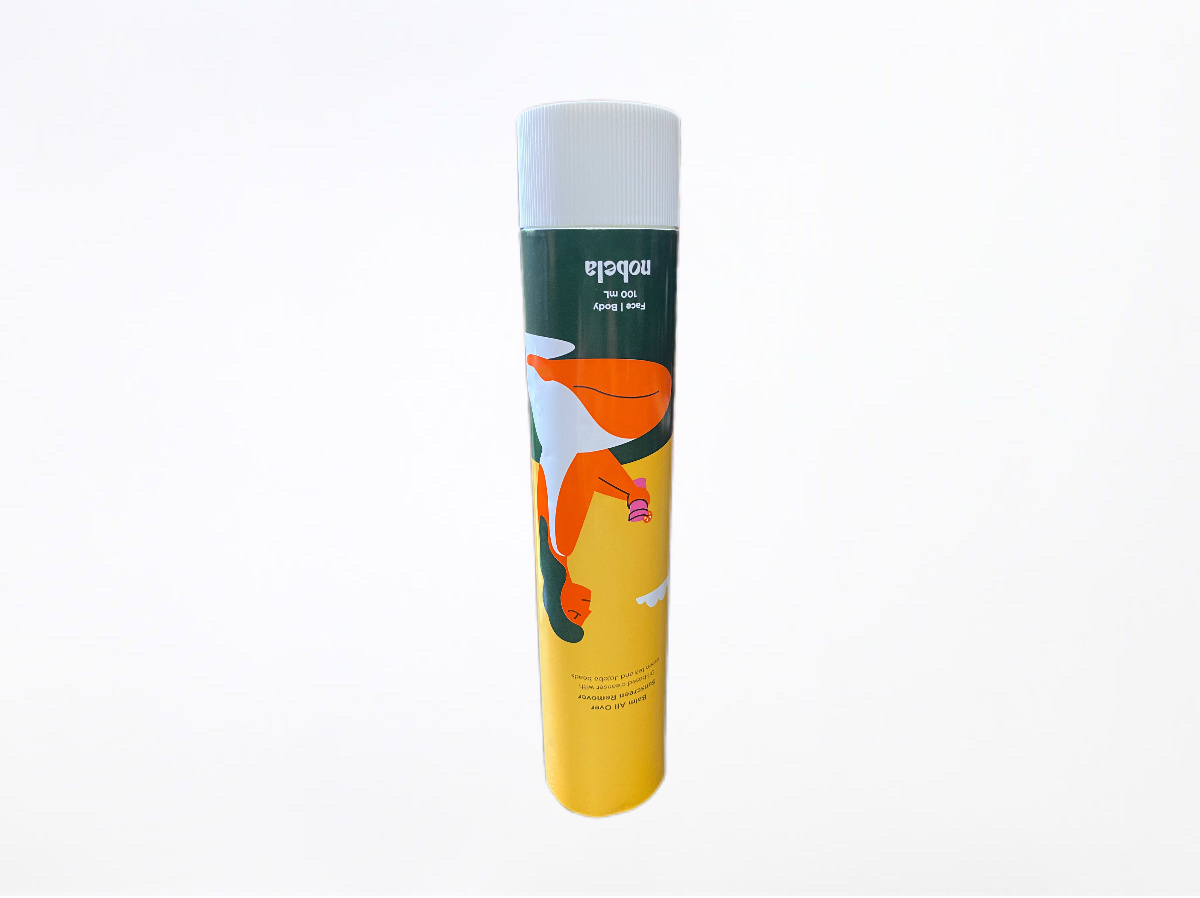35 diameter aluminum tube for facial cleanser