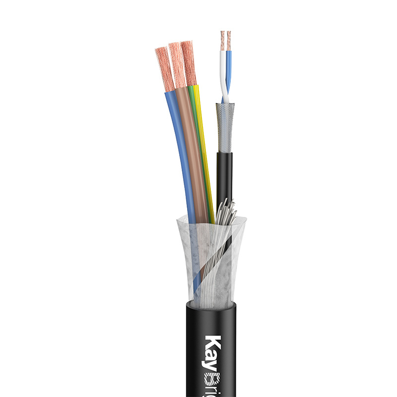 KB Hybrid Cable. 3x1.5mm² Power，1x2x0.14mm² DMX