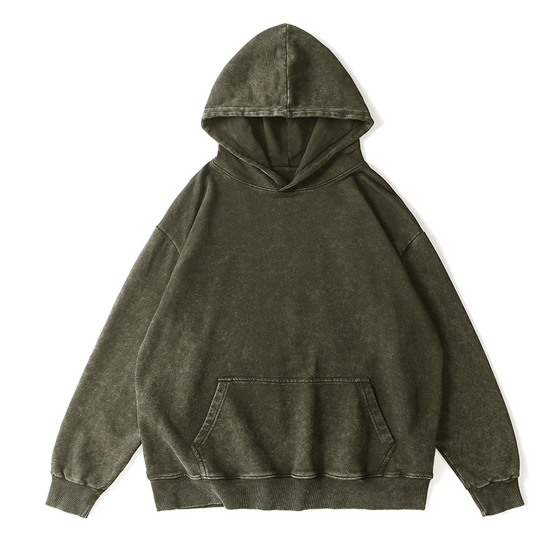 XHT500-500 grams of old patchwork hooded sweatshirt