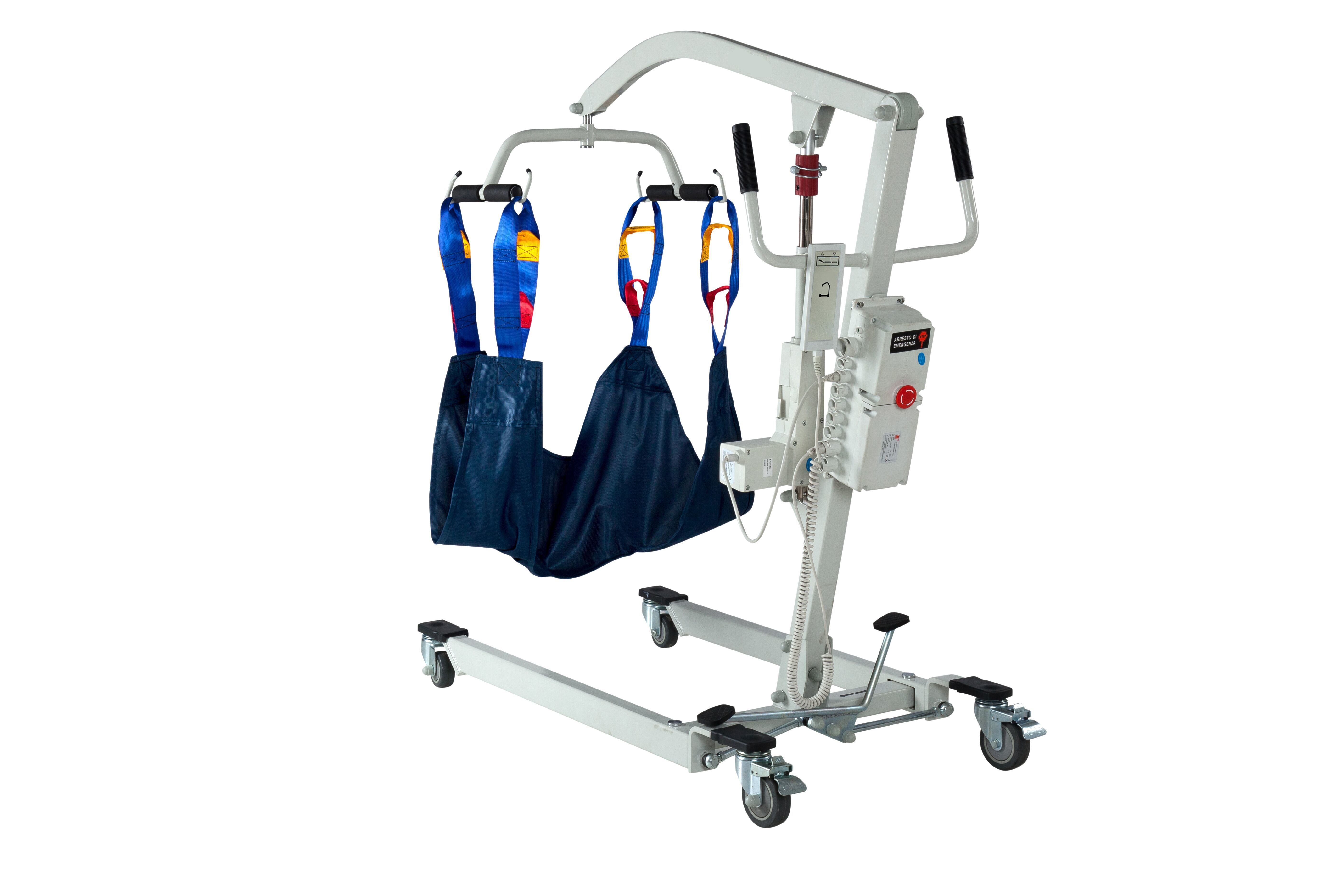 Patient lifting frame