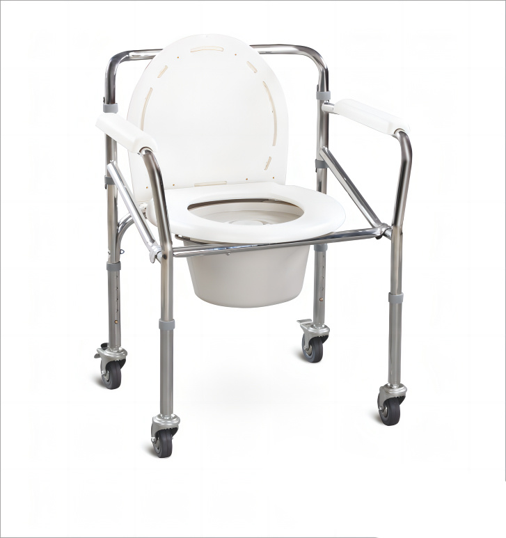 Steel Commode Chair