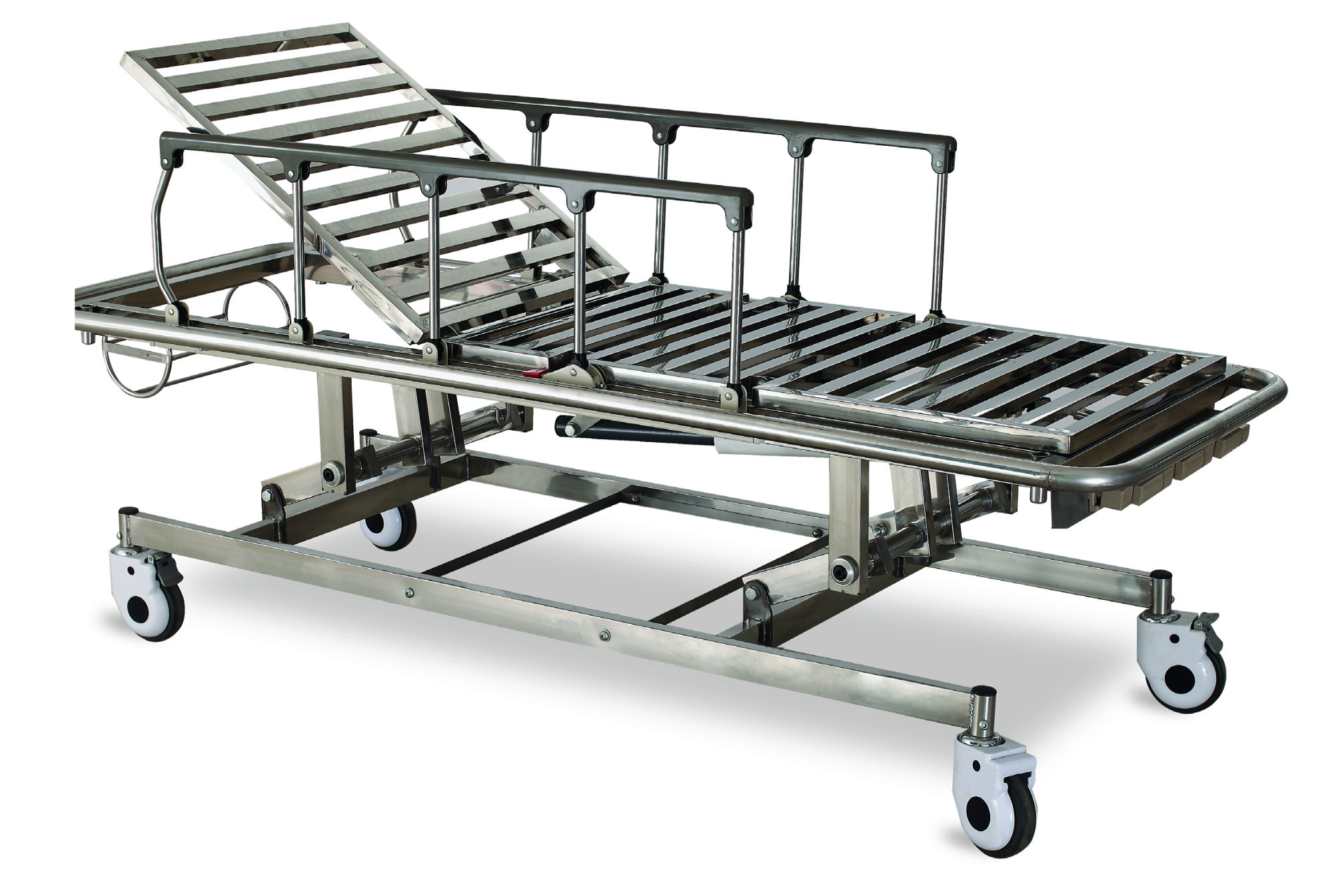 2-function manual up/down emergency stretcher