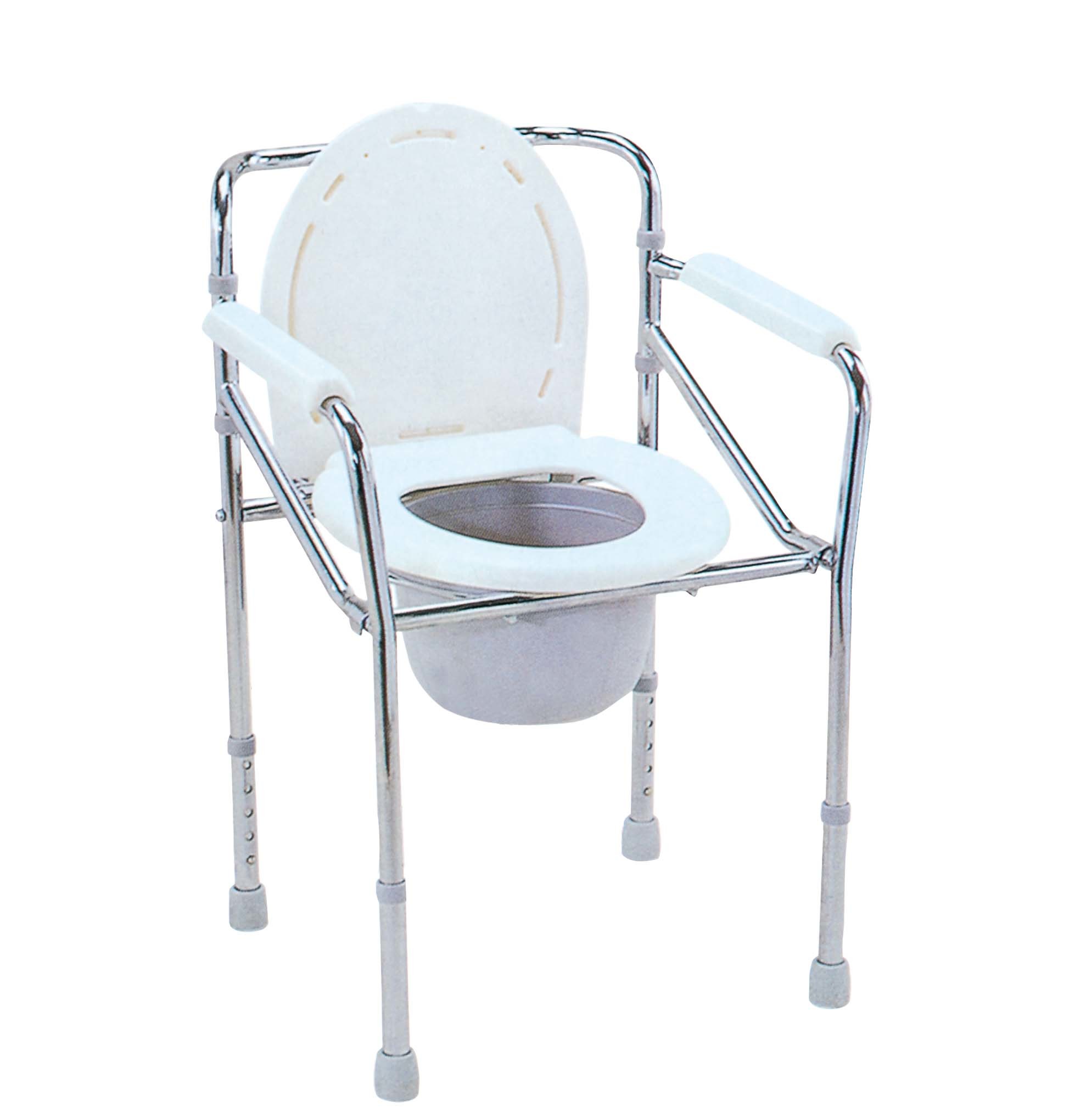 Steel Commode Chair