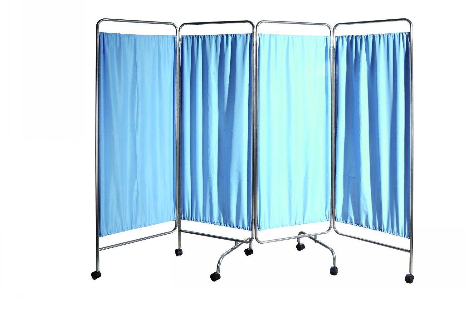 3-foldings hospital ward screen