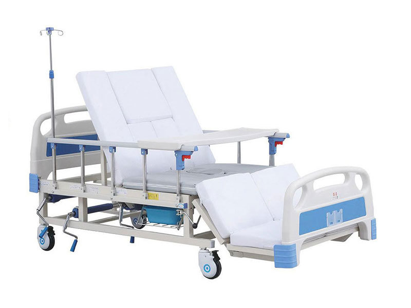 JD-DGN-05 Manual Full Curve Nursing Bed