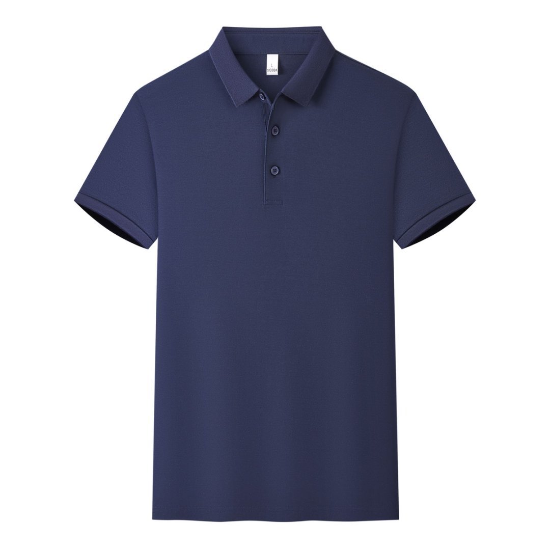 220g 60% cotton 40% polyester ice silk pique polo shirt 220g 60% cotton 40% polyester ice silk pique polo shirt