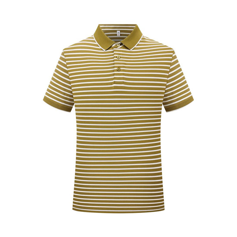 Striped short-sleeve polo shirt Striped short-sleeve polo shirt