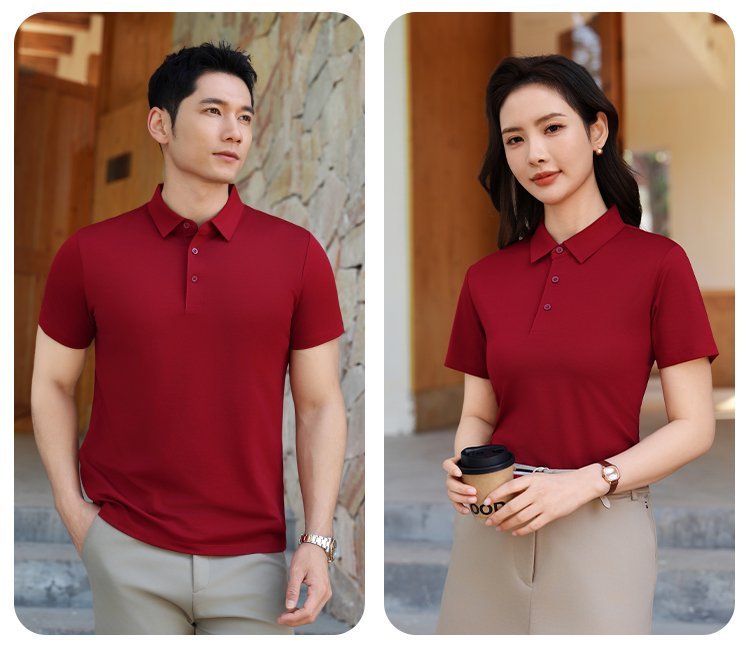 200g 50% cotton 45% polyester 5% spandex cool POLO shirt 200g 50% cotton 45% polyester 5% spandex cool POLO shirt