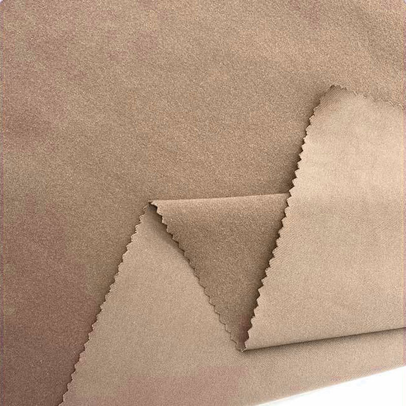 High-elasticity brushed fabric 250g polyester-spandex double-sided lulu nude feel yoga fabric 50D small plush fabric High-elasticity brushed fabric 250g polyester-spandex double-sided lulu nude feel yoga fabric 50D small plush fabric