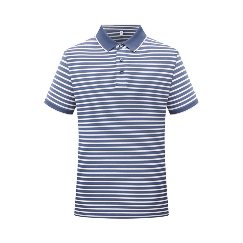 Striped short-sleeve polo shirt Striped short-sleeve polo shirt