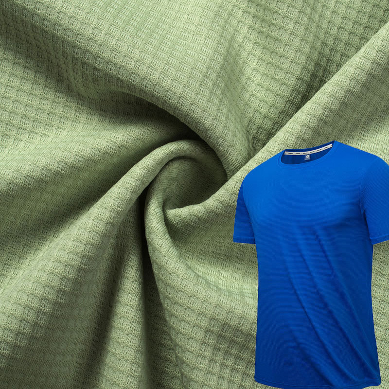 100% polyester waffle quick-dry fabric, ultra-thin 130 grams 100% polyester waffle quick-dry fabric, ultra-thin 130 grams
