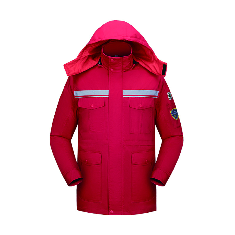 Autumn and winter padded anti-static reflective workwear Autumn and winter padded anti-static reflective workwear