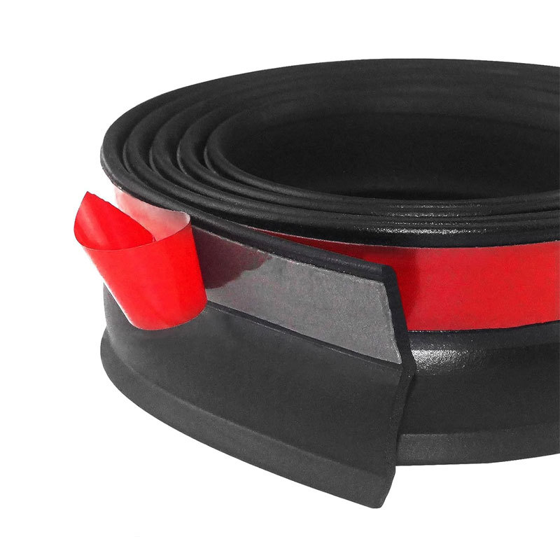 Self adhesive roller shutter door dust strip