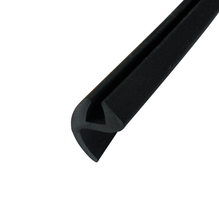Glued sealing strip
