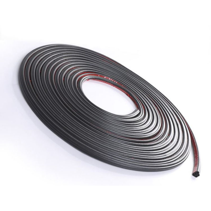 Five-hole automobile modification rubber strip