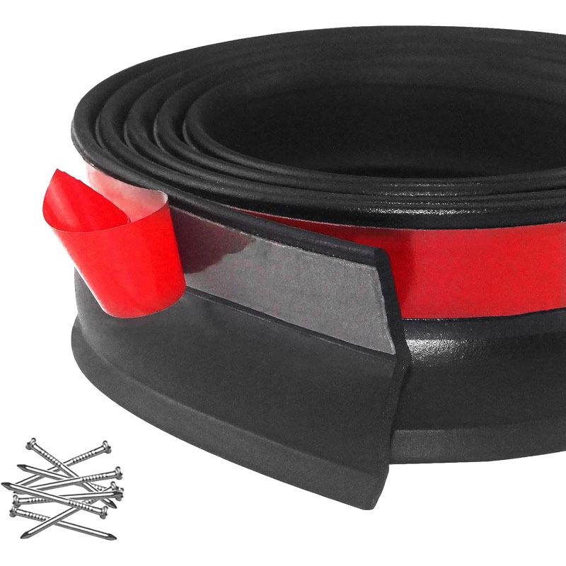 Self-adhesive dustproof strip for rolling shutter door