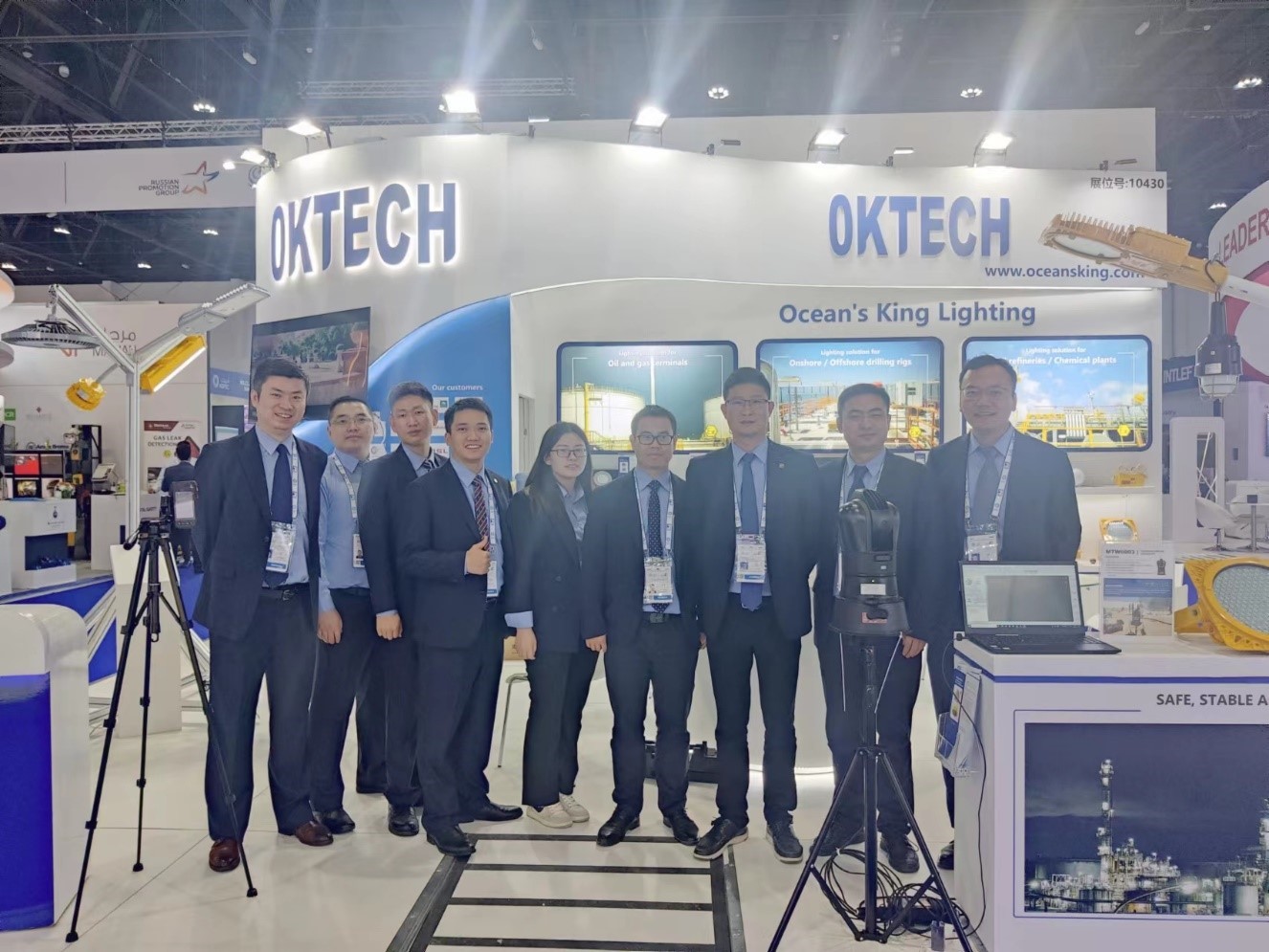 OKTECH took part in ADIPEC 2022