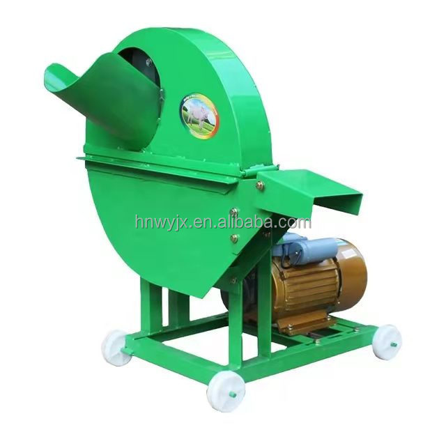 Weiyan Motor-Powered Home Use Banana Tree Cutting Machine Wood Pelletizer for Branch Chipper Crusher for Banana Tree