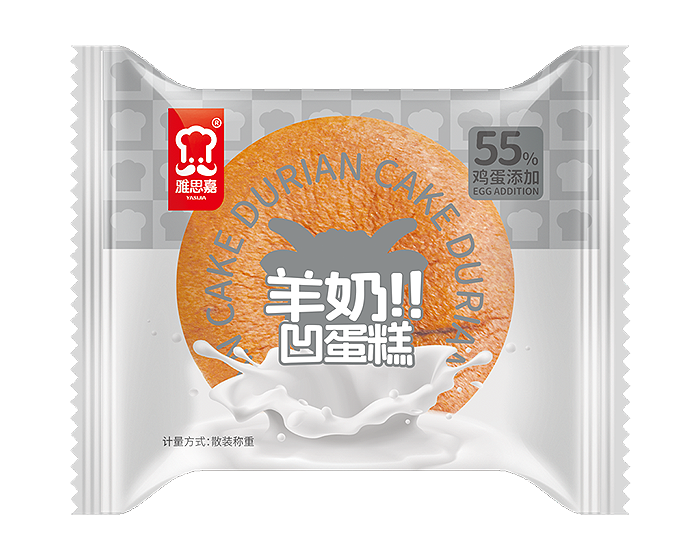 羊奶凹蛋糕