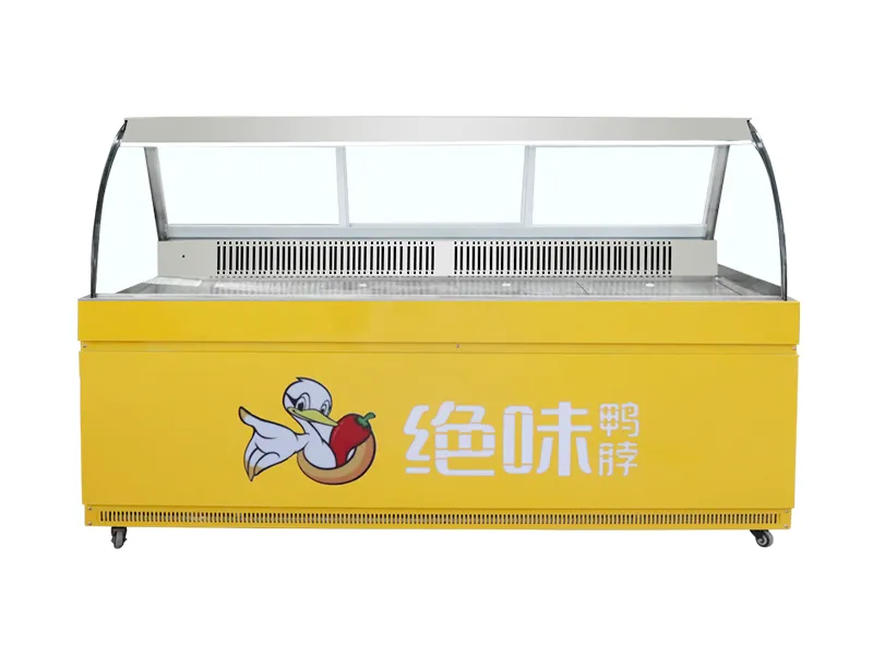 Deli fried food display cabinet