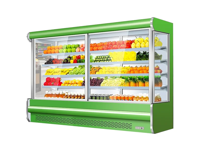 Sliding door air curtain cabinet(1.2m/1.5m/1.8m/2.0m)