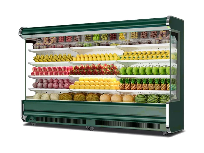 Open door split unit air curtain cabinet(2.0m/2.5m/3.0m)