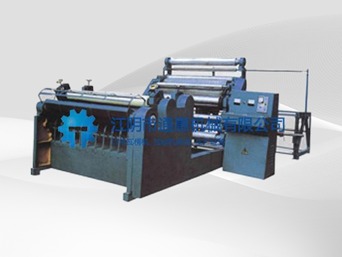 Single face corrugated board production line (guide claw type)