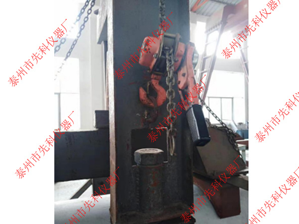 Compressive test device for SC-KY concrete pipe piles Compressive test device for SC-KY concrete pipe piles