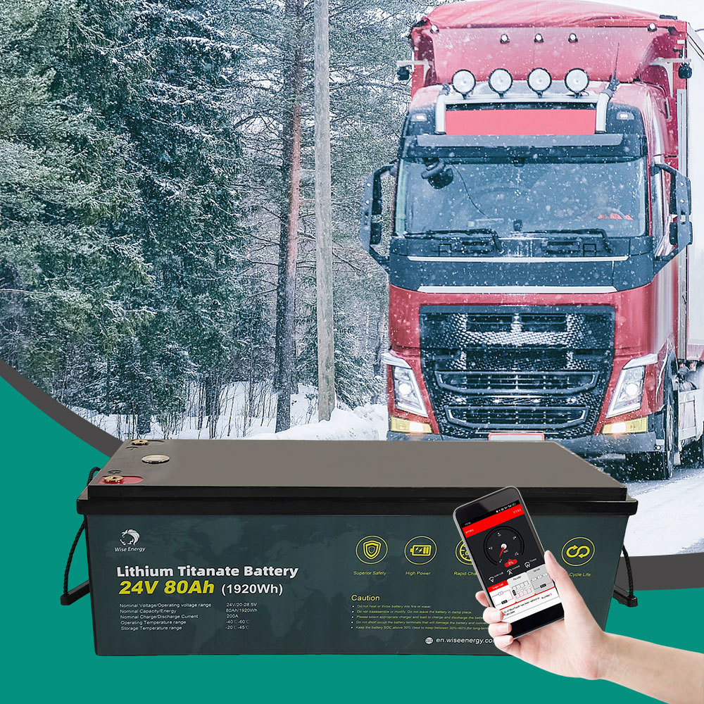 WE-LTO 24V 80Ah Battery Pack