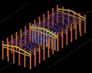 T-shaped roof truss