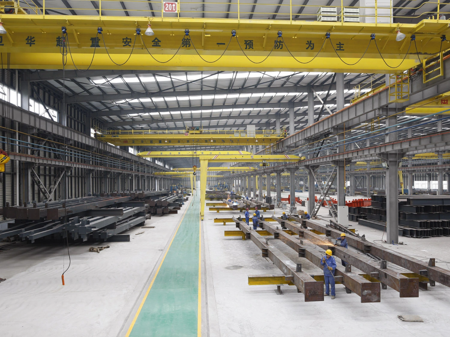 Steel structure workshop