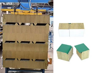 Pure rock wool sandwich panel (roof, wall)