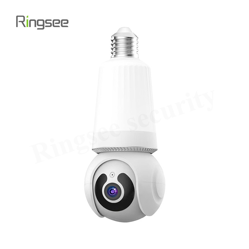 2MP WiFi電球型セキュリティカメラ