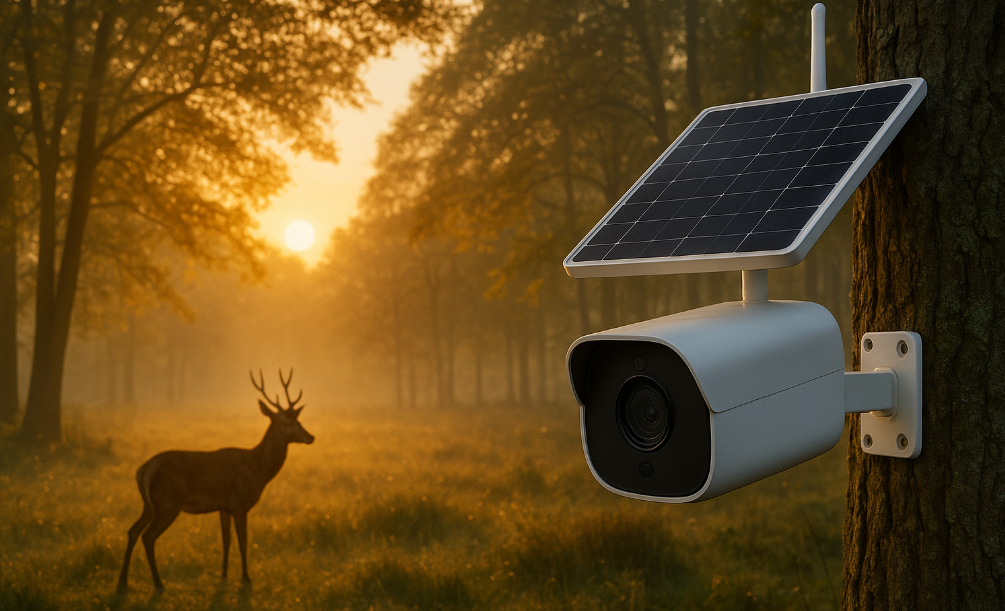  Suivi de la faune avec une caméra solaire 4G 