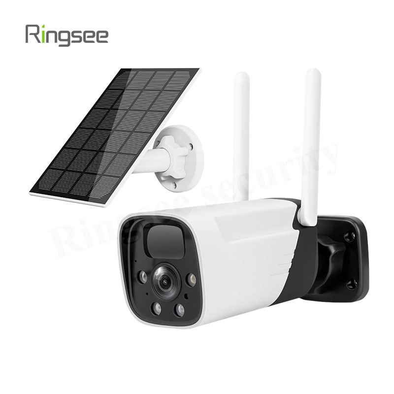 Cámara de pistola solar de baja potencia WiFi de 2MP