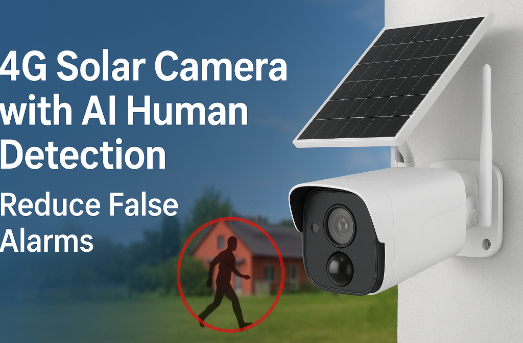4G Solar Camera with AI Human Detection