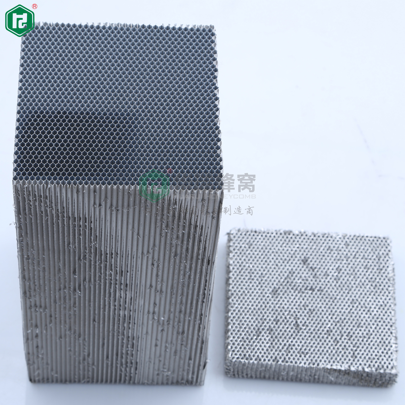 High-strength energy-absorbing honeycomb core