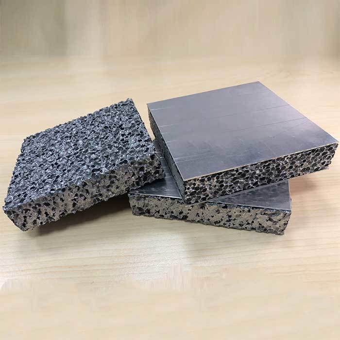 Aluminum foam for building material