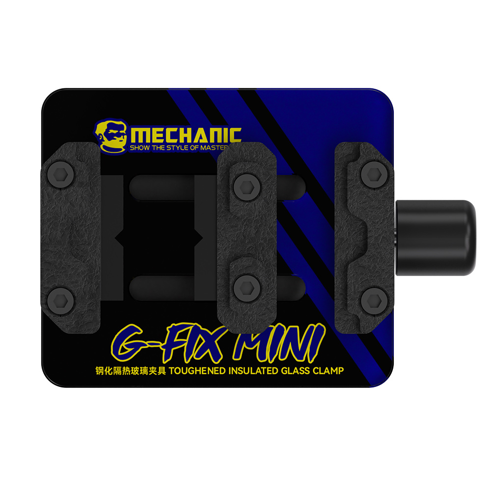 G-Fix MINI, abrazadera de vidrio templado con aislamiento térmico